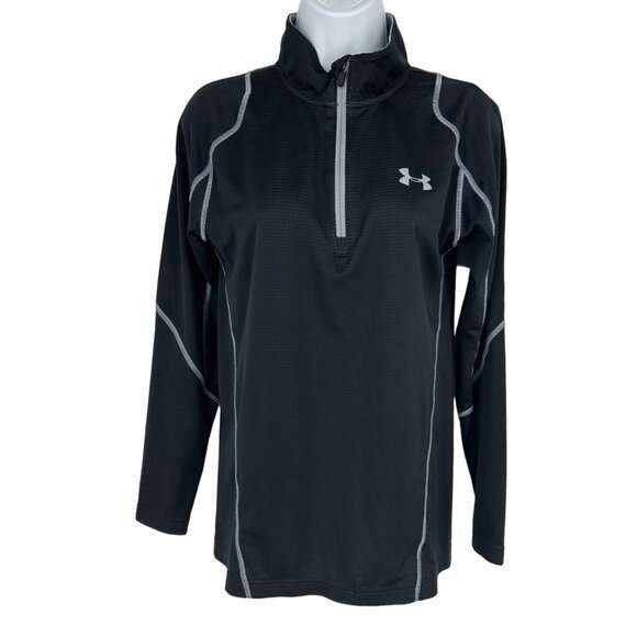 Under Armour Other - Under Armour 1/4 Zip Pullover Cold Gear Fitted Shirt Size S